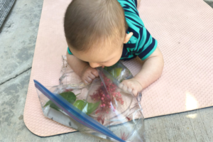 sensory play for infants