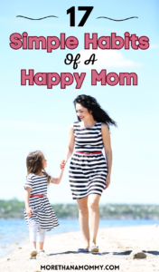 habits of a happy mom