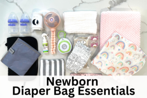 newborn diaper bag essentials